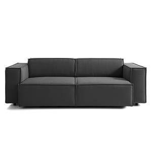 2,5-Sitzer Sofa KINX Webstoff - Webstoff Osta: Anthrazit - Sitztiefenverstellung