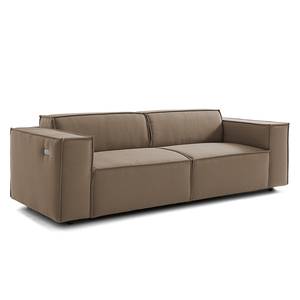 2,5-Sitzer Sofa KINX Webstoff - Webstoff Osta: Cappuccino - Sitztiefenverstellung