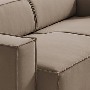 2,5-Sitzer Sofa KINX Webstoff - Webstoff Osta: Cappuccino - Sitztiefenverstellung