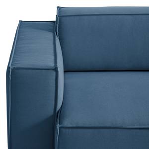 2,5-Sitzer Sofa KINX Webstoff - Webstoff Osta: Dunkelblau - Sitztiefenverstellung