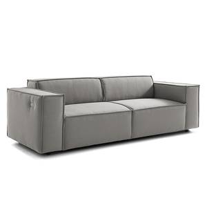 2,5-Sitzer Sofa KINX Webstoff - Webstoff Osta: Graubraun - Sitztiefenverstellung