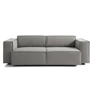 2,5-Sitzer Sofa KINX Webstoff - Webstoff Osta: Graubraun - Sitztiefenverstellung