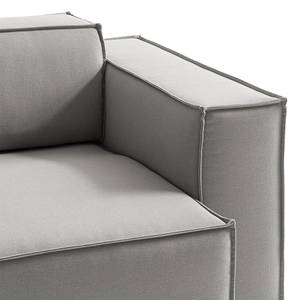 2,5-Sitzer Sofa KINX Webstoff - Webstoff Osta: Graubraun - Sitztiefenverstellung