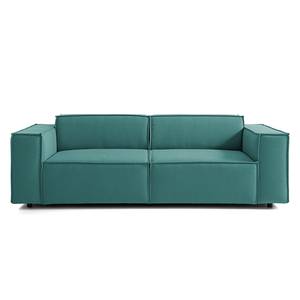 2,5-Sitzer Sofa KINX Webstoff - Webstoff Osta: Petrol - Sitztiefenverstellung