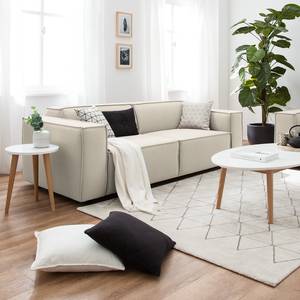 2,5-Sitzer Sofa KINX Webstoff - Webstoff Osta: Altweiß - Keine Funktion