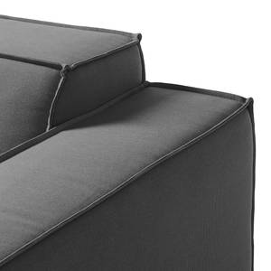 2,5-Sitzer Sofa KINX Webstoff - Webstoff Osta: Anthrazit - Keine Funktion