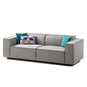 2,5-Sitzer Sofa KINX Webstoff - Webstoff Osta: Graubraun - Keine Funktion