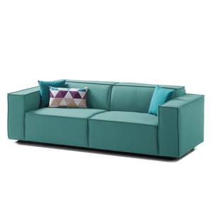 2,5-Sitzer Sofa KINX Webstoff - Webstoff Osta: Petrol - Keine Funktion