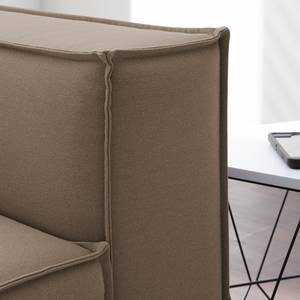 2-Sitzer Sofa KINX Webstoff - Webstoff Osta: Cappuccino - Sitztiefenverstellung