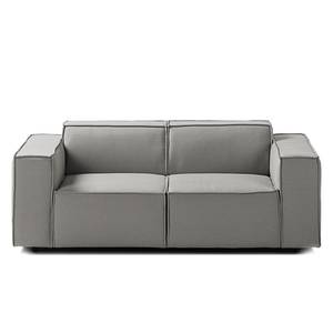 2-Sitzer Sofa KINX Webstoff - Webstoff Osta: Graubraun - Sitztiefenverstellung