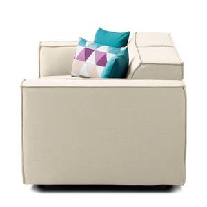 2-Sitzer Sofa KINX Webstoff - Webstoff Osta: Altweiß - Keine Funktion