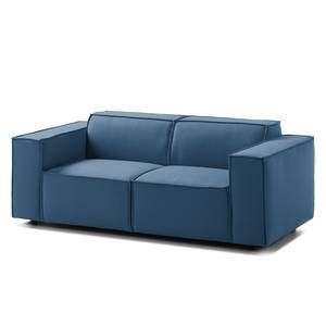 2-Sitzer Sofa KINX Webstoff - Webstoff Osta: Dunkelblau - Keine Funktion