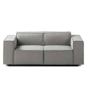 2-Sitzer Sofa KINX Webstoff - Webstoff Osta: Graubraun - Keine Funktion