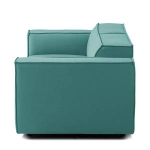 2-Sitzer Sofa KINX Webstoff - Webstoff Osta: Petrol - Keine Funktion