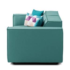 2-Sitzer Sofa KINX Webstoff - Webstoff Osta: Petrol - Keine Funktion