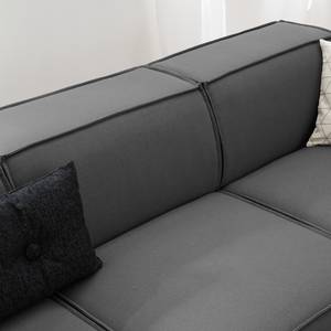 3-Sitzer Sofa KINX Webstoff - Webstoff Osta: Anthrazit