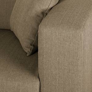 Sofa KiYDOO relax (3-Sitzer) Webstoff Braun