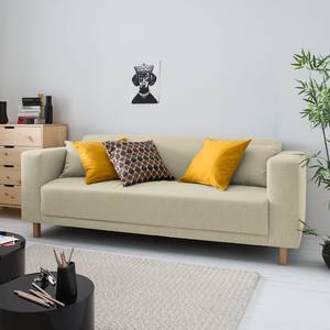 Sofa KiYDOO relax (3-Sitzer) Webstoff Taupe