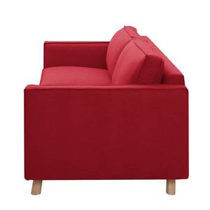 Sofa Klim (3-Sitzer) Webstoff Rot