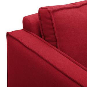 Sofa Klim (3-Sitzer) Webstoff Rot