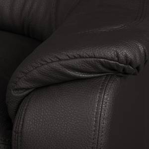 Canapé Lakin Imitation cuir (2 places) Marron foncé