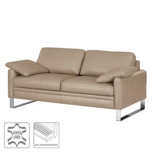 Sofa Laureto I (2-Sitzer) Echtleder Echtleder - Cappuccino