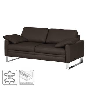 Sofa Laureto II (2-Sitzer) Echtleder Dunkelbraun