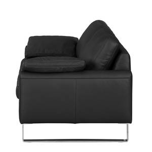 Sofa Laureto II (2-Sitzer) Echtleder Schwarz