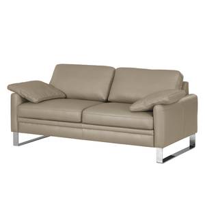 Sofa Laureto II (2-Sitzer) Echtleder Taupe