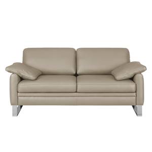 Sofa Laureto II (2-Sitzer) Echtleder Taupe