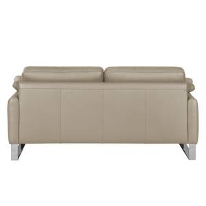 Sofa Laureto II (2-Sitzer) Echtleder Taupe