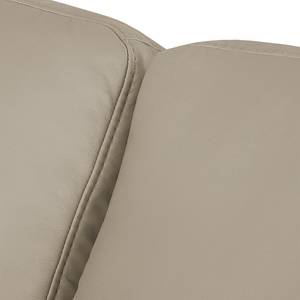 Sofa Laureto II (2-Sitzer) Echtleder Taupe