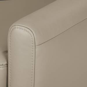 Sofa Laureto II (2-Sitzer) Echtleder Taupe