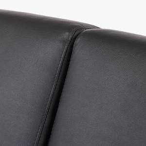 Sofa Laval (2-Sitzer) Kunstleder Schwarz