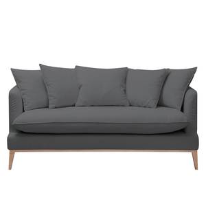 Sofa Lavina (3-Sitzer) Webstoff Stoff Moretey: Grau