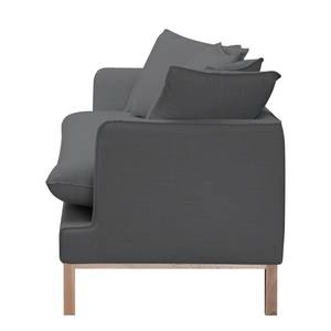 Sofa Lavina (3-Sitzer) Webstoff Stoff Moretey: Grau