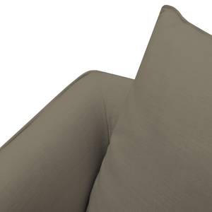 Sofa Lavina (3-Sitzer) Webstoff Stoff Moretey: Cappuccino