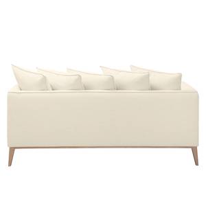 Sofa Lavina (3-Sitzer) Webstoff Stoff Moretey: Cremeweiß