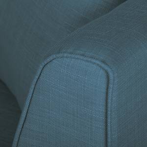 Sofa Lenja I (3-Sitzer) Webstoff Jeansblau