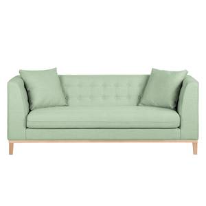 Sofa Lenja I (3-Sitzer) Webstoff Pastellgrün
