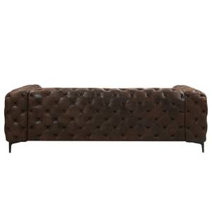 Sofa Leominster (3-Sitzer) Antiklederlook - Braun