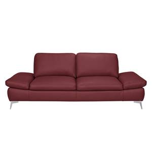 Sofa Levy (2,5-Sitzer) Echtleder Rot