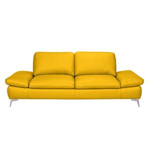 Sofa Levy (2,5-Sitzer) Echtleder Echtleder - Safrangelb