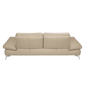 Sofa Levy (3-Sitzer) Echtleder Echtleder - Beige