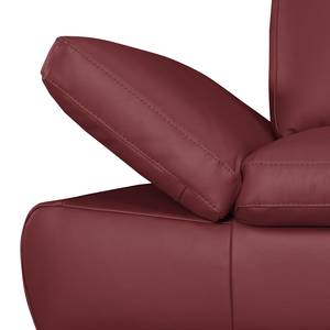 Sofa Levy (3-Sitzer) Echtleder Rot