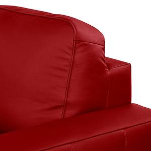 Sofa Licata (2-Sitzer) Echtleder Rot