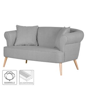 Sofa Lilou (2-Sitzer) Webstoff Granit