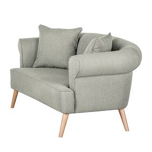 Sofa Lilou (2-Sitzer) Webstoff Grau