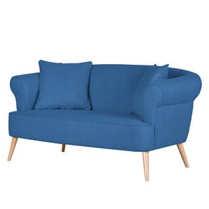 Sofa Lilou (2-Sitzer) Webstoff Meerblau