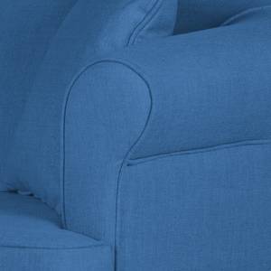 Sofa Lilou (2-Sitzer) Webstoff Meerblau